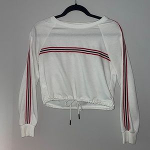 Shein Crop Long Sleeve Top